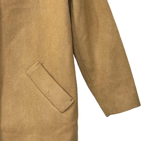 Everlane The Italian ReWool Cocoon Coat Camel Women XXS NWT - Picture 8 of 13